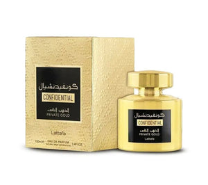 Lattafa Parfum Confidential Private Gold